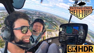 Orlando Helicopter Tour: MUST DO IN FLORIDA! 5K HDR