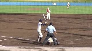 2016夏 早大学院vs多摩　8回 学院・柴田投手2