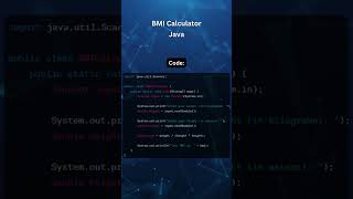 How to Create a BMI Calculator in Java #coding #gaming #code #coder #java #tutorial #developer