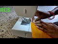 pico stitching with singer 1408 electric sewing machine pico stitching tutorial