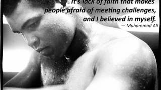 Muhammad Ali- Inspirational Quotes