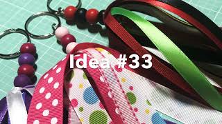 Craft Fair Series 2019-Bead & Tassel Key Chains- Idea #33