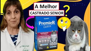 Ração premier gatos castrados até 7anos e Gatos Castrados Idosos Sênior É boa? Resenha