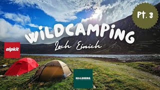 BEST WILD CAMPING SPOT UK - Wildcamping on Loch Einich! HILLEBERG ALLAK 2 (SAND) - MTB Adventure