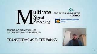 Multirate Signal Processing with Python: 10 Transforms as Filter Banks