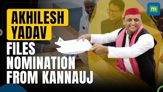 Lok Sabha 2024: SP Chief Akhilesh Yadav Files Nomination From Kannauj, Uttar Pradesh