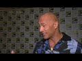 dwayne johnson introduces black adam to the world