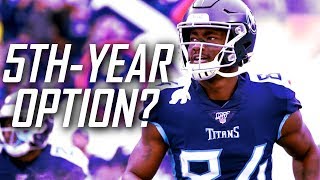 Will the Tennessee Titans keep Corey Davis and Adoree Jackson with 5th-year options?