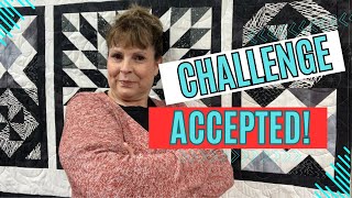 Quilting Half Square Triangle Challenge Quilt on Autopilot! ✈️