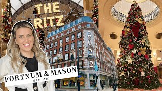 INSIDE THE RITZ AND FORTNUM & MASON AT CHRISTMAS | Vlogmas 2022