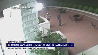 Belmont University vandalized, campus security seeking 2 suspects