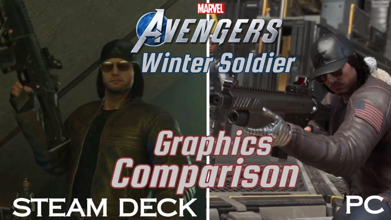 Winter Soldier Gameplay Graphics Comparison | Steam Deck | PC - YouTube