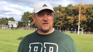 Coach Keith Knapp talks about Reeths-Puffer's road to boys soccer regional