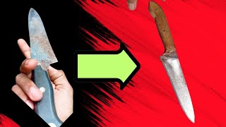 how to restore old knife| පරන පිහිය අලුත් කරමු| sm vidu#satisfying #restoration