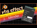 Chromatic Aberration (VHS effect) with Lens Distortion Node in Blender