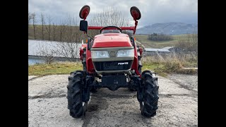 japonský malotraktor YANMAR F200 s rotavátorom