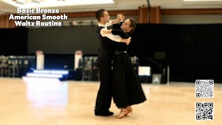 Basic Bronze American Smooth Waltz Routine by Egor Vasilev & Yulia Ivanova