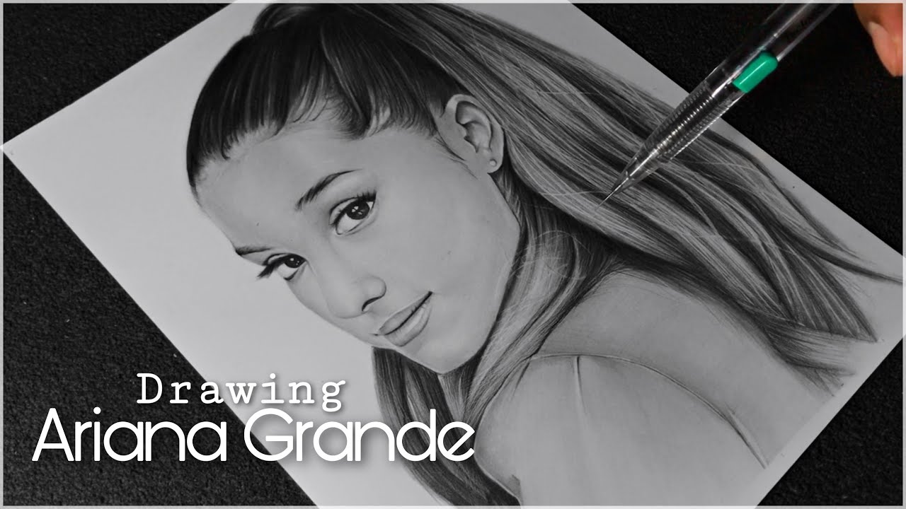 Dibujo De Ariana Grande Realista A Lapiz Drawing Ariana Grande Youtube