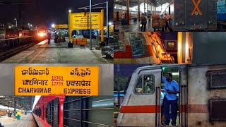 First LHB run of Charminar Express | Interiors and Exteriors of new LHB coaches.