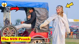 Ghost Attack Prank | THE NUN Prank on Public (Part 4) | 4 Minute Fun