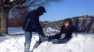 First sleigh ride of the Winter!   CIMG1919.AVI