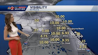 Dense fog still blanketing parts of Central Florida Wednesday