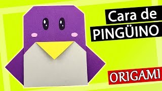 🐧 Pingüino de papel con origami fácil paso a paso - Manualidades