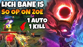 This Zoe build allows you to kill without landing abilities. (But if you land they die even faster)