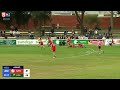 Rd 16 SANFL Snapshot - Eagles' Mitch Hardie goals from tight on the boundary