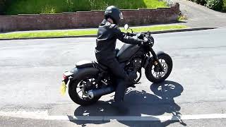 Honda CMX 500 Rebel Miller Custom II Euro 5 Exhaust Fitting Start Idle Revving Ride-by No DB-killer