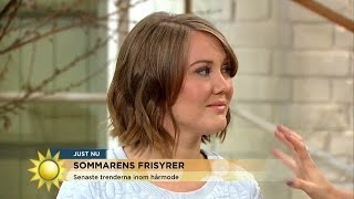 Fixa sommarens hetaste frisyr  - Nyhetsmorgon (TV4)