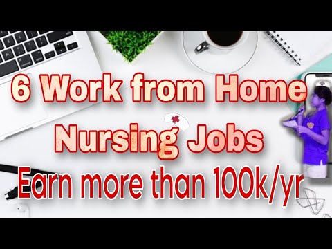 6 Remote (Work From Home) Nursing Jobs - YouTube