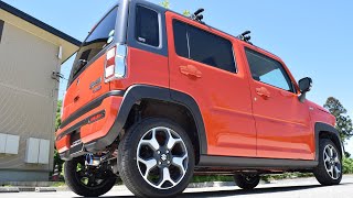 ロッソモデロ ハスラー MR52S 4WD ターボ専用 マフラーカッター MARVELOUS T1 商品紹介動画 HUSTLER