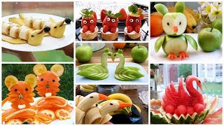 10 FRUIT CARVING AND CUTTING TRICKS