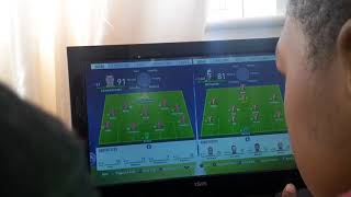 MY AND YOUNES WAS PLAYING FIFA EIGHTEEN