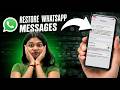 How to Restore WhatsApp Messages on iPhone (Step-by-Step iCloud Backup Guide)