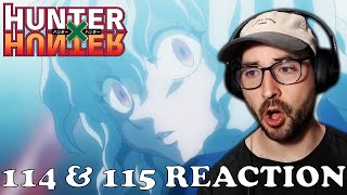 ITS ABOUT TO HAPPEN | Hunter x Hunter 114 & 115 Reaction