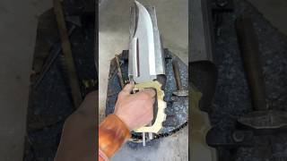 CODM Assault Knife is almost done! #blacksmith #knifemaking #bladesmith #gamer #codm
