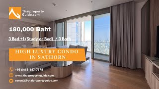 High Luxury Condo in Sathorn, Bangkok Thailand