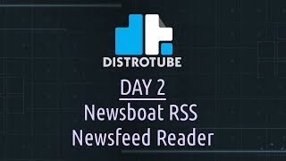 Day 2 - Newsboat RSS Newsfeed Reader