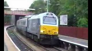 WSMR Class 67014 and 67025 at Telford Central