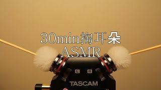 【30min掏耳朵asmr】无人声｜直击灵魂｜你的睡眠交给我