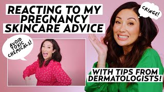 Dermatologists Share Pregnancy-Safe Skincare Advice: Reacting to My Advice from 3 Years Ago!