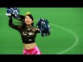 ＜2017.6.23楽天戦＞ymcaダンス ゴールデンなファイターズガールの田島萌笑さん正面バージョン