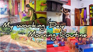 My Working Day Morning Routine| രാവിലത്തെ പണികൾ | 6:00  am |