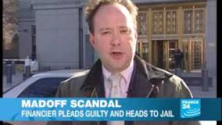 Madoff: financier pleads guilty and heads to jail