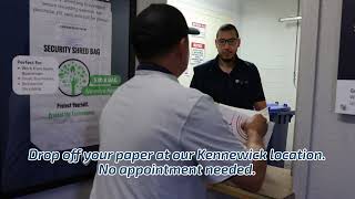 Secure Paper Shredding Drop-Off in Kennewick – No Appointment Needed