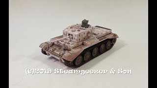 Building the Airfix 1/76 scale Cromwell Mk.IV to test some colours and weathering effects