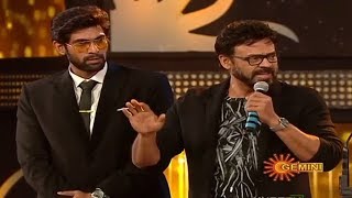 Venkatesh funny with Nani and Rana at IIFA 2017 full video must watch