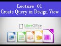 LibreOffice Base -Create Queries